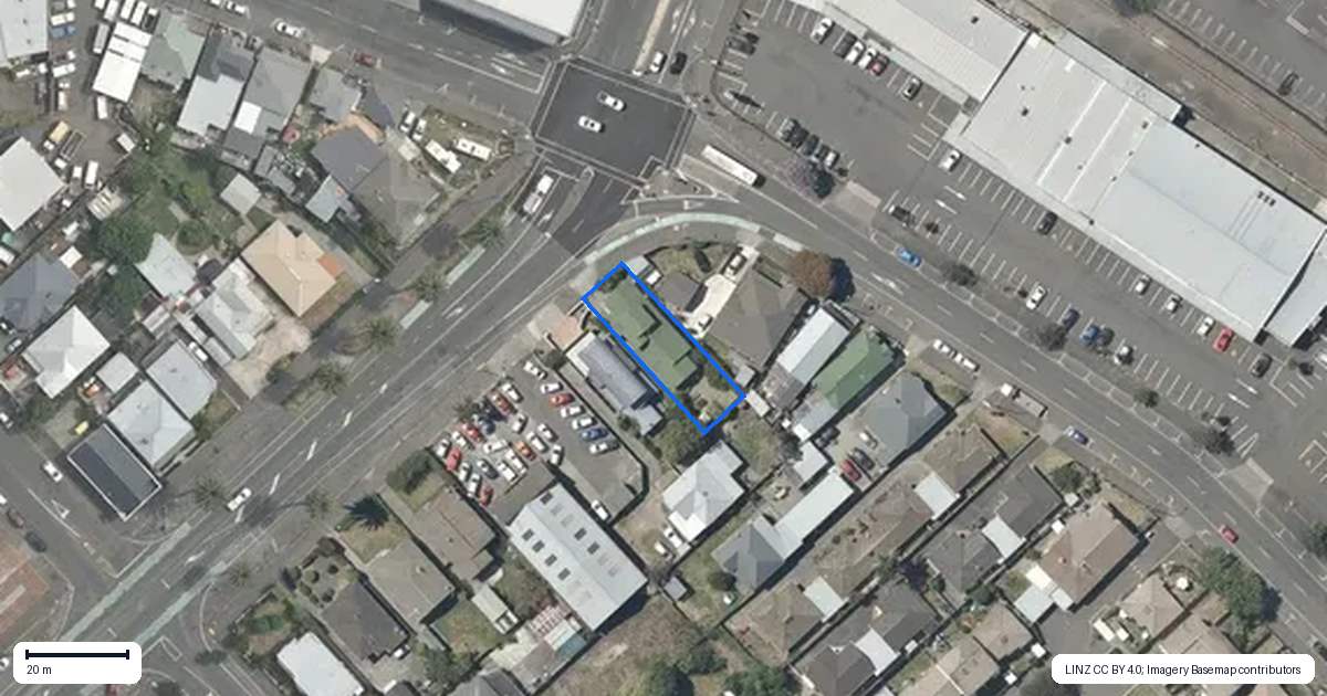 Property context map for 4 Kennedy Road, Napier South, Napier