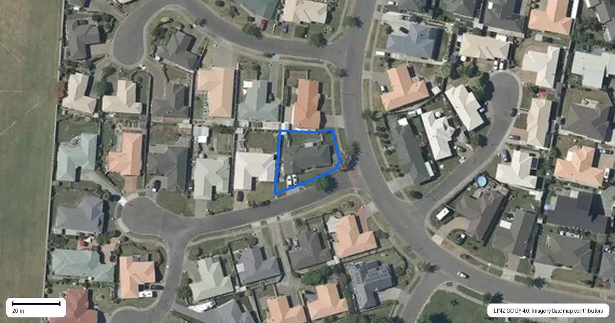 Property context map for 2 Addington Place, Taradale, Napier