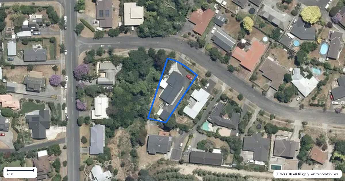 Property context map for 59 Reeve Drive, Havelock North
