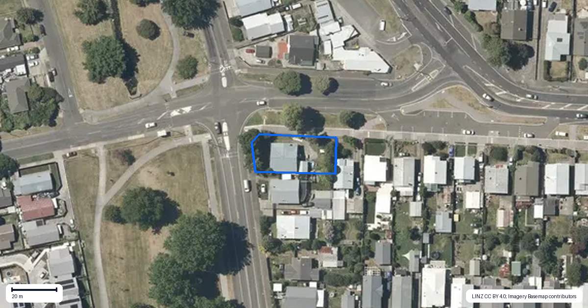 Property context map for 5 Chambers Street, Te Awa, Napier