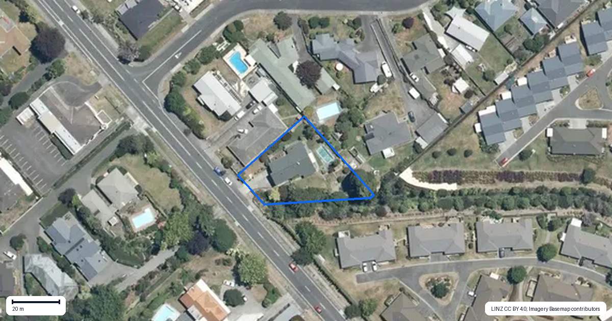 Property context map for 1216 Ada Street, Parkvale, Hastings