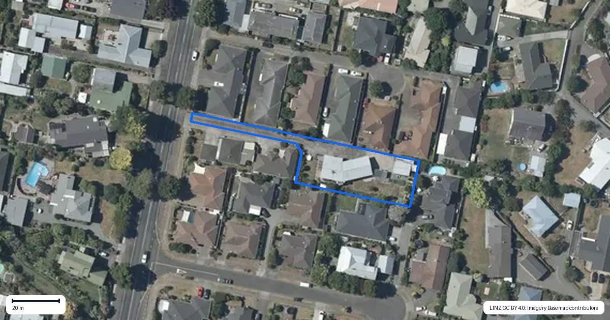 Property context map for 47A Church Road, Taradale, Napier