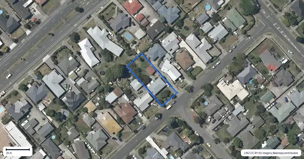 Property context map for 11 Coverdale Street, Onekawa, Napier