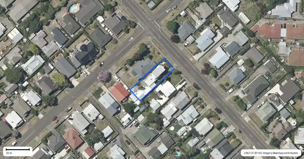 Property context map for 170 Vigor Brown Street, Napier South, Napier