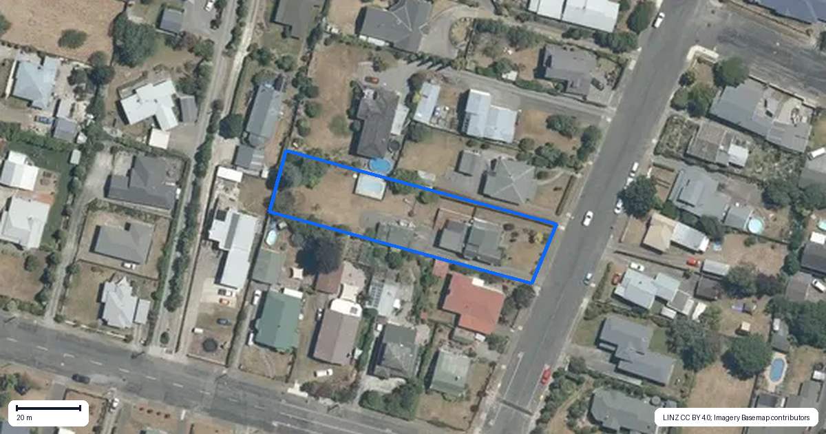 Property context map for 3 Nelson Street, Waipukurau