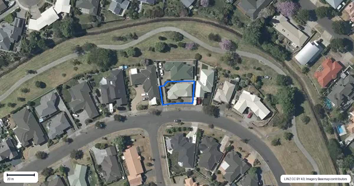 Property context map for 26 Kensington Drive, Taradale, Napier