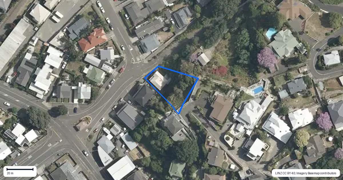 Property context map for 45 Seapoint Road, Ahuriri, Napier