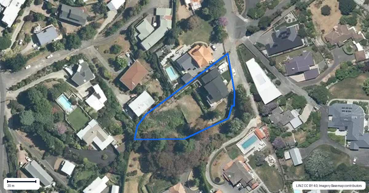 Property context map for 42 Busby Hill, Havelock North