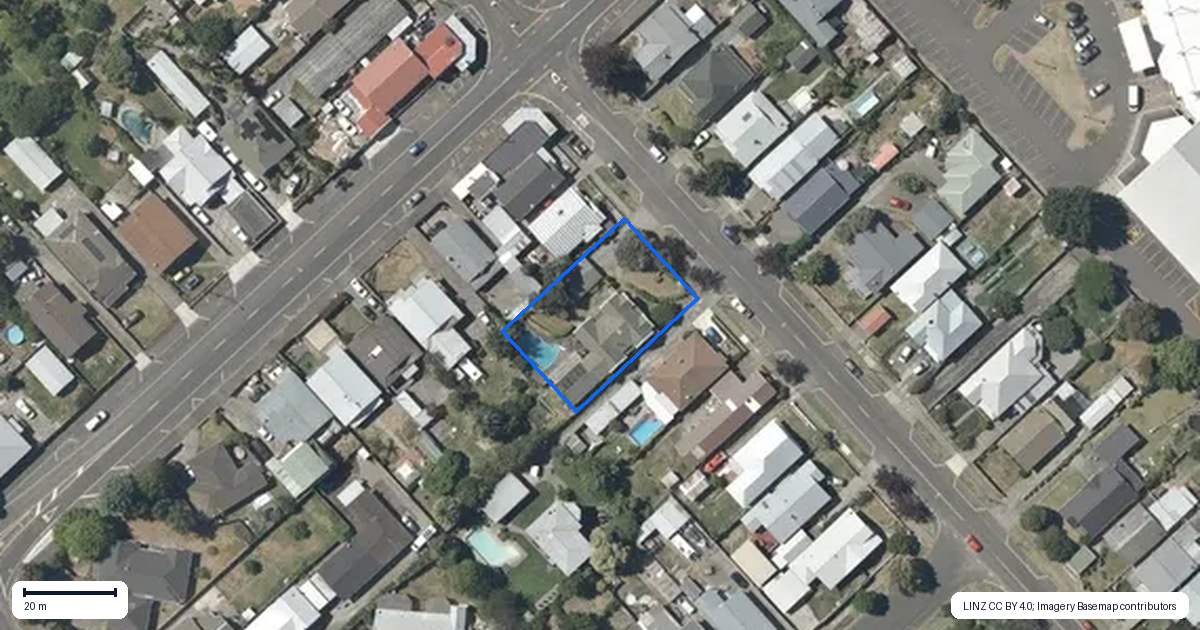 Property context map for 118 Vigor Brown Street, Napier South, Napier