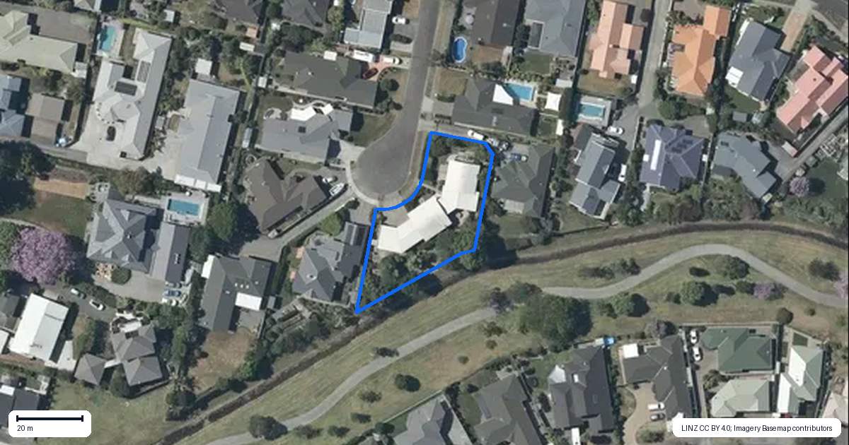 Property context map for 7 Irene Mooney Place, Greenmeadows, Napier