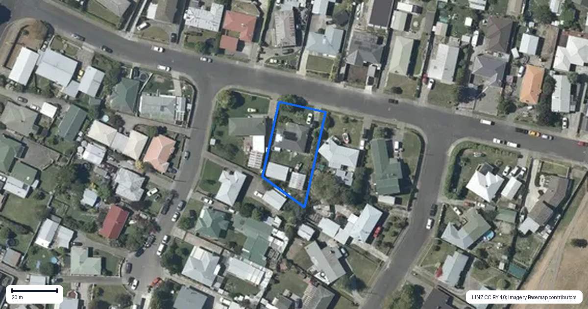 Property context map for 7 Kauri Street, Taradale, Napier