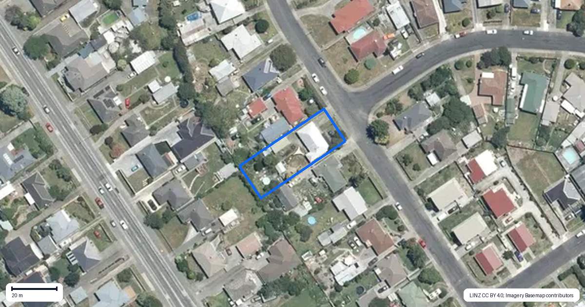 Property context map for 713 Anson Street, Mayfair, Hastings