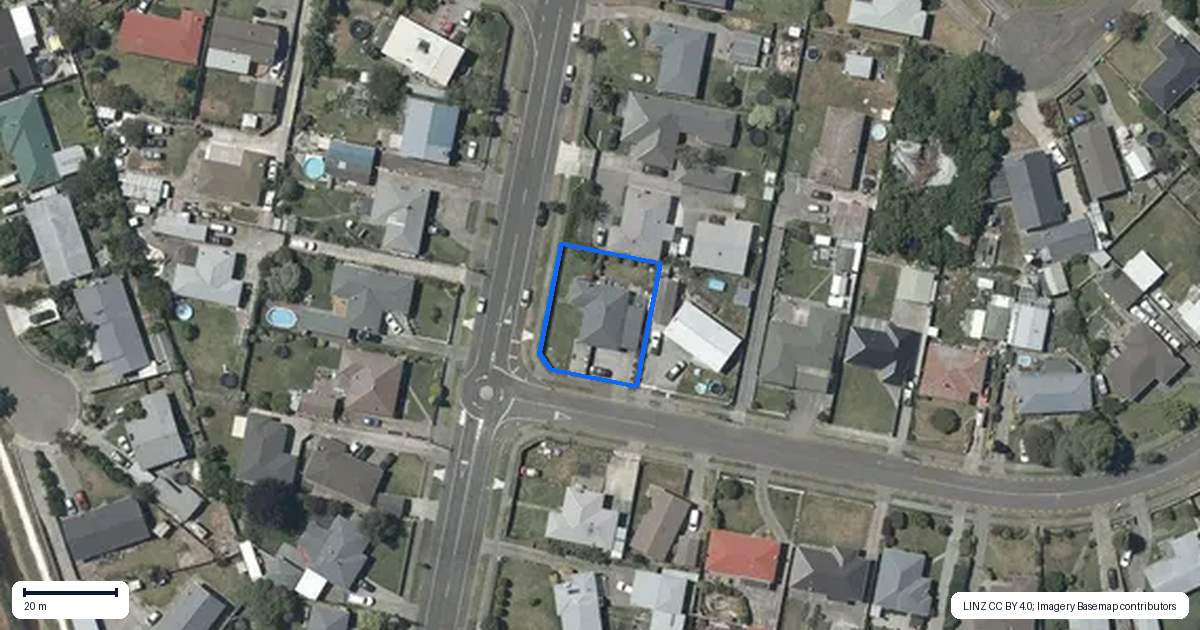 Property context map for 80 Harold Holt Avenue, Onekawa, Napier