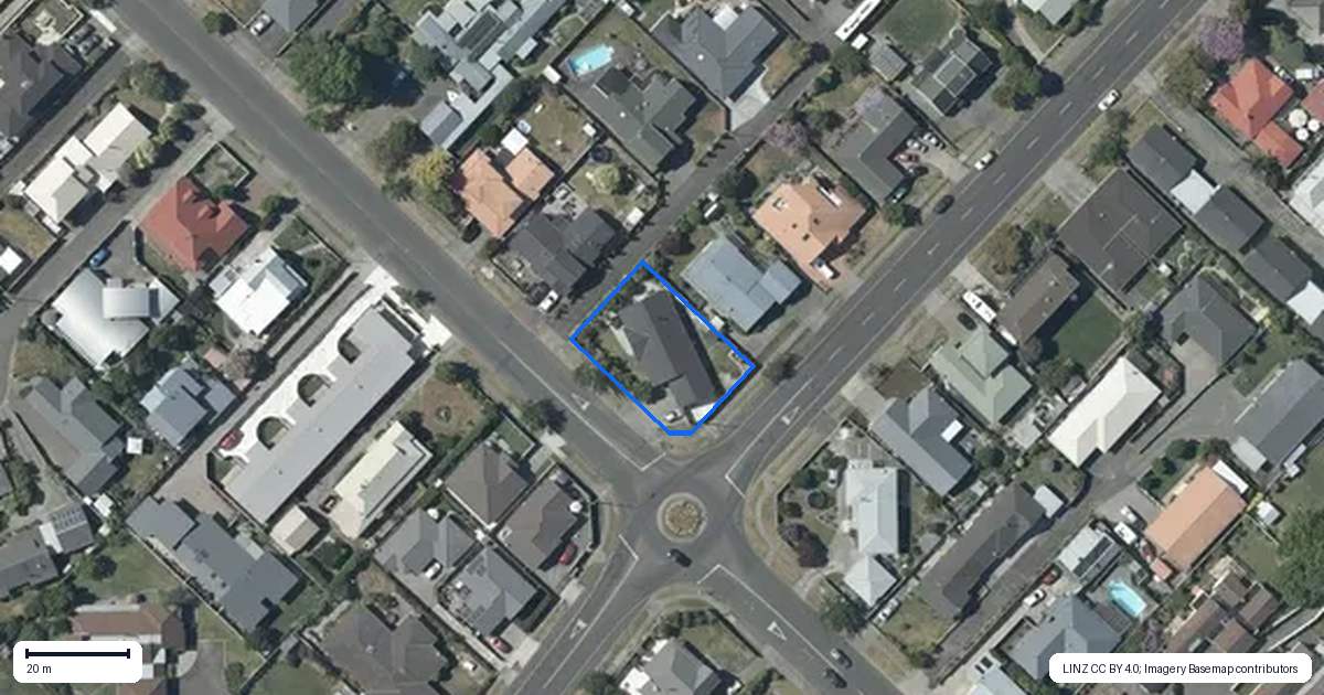 Property context map for 129 Auckland Road, Greenmeadows, Napier