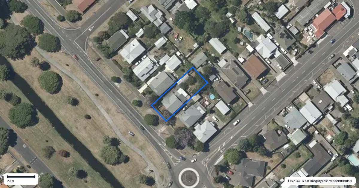 Property context map for 141 Georges Drive, Napier South, Napier