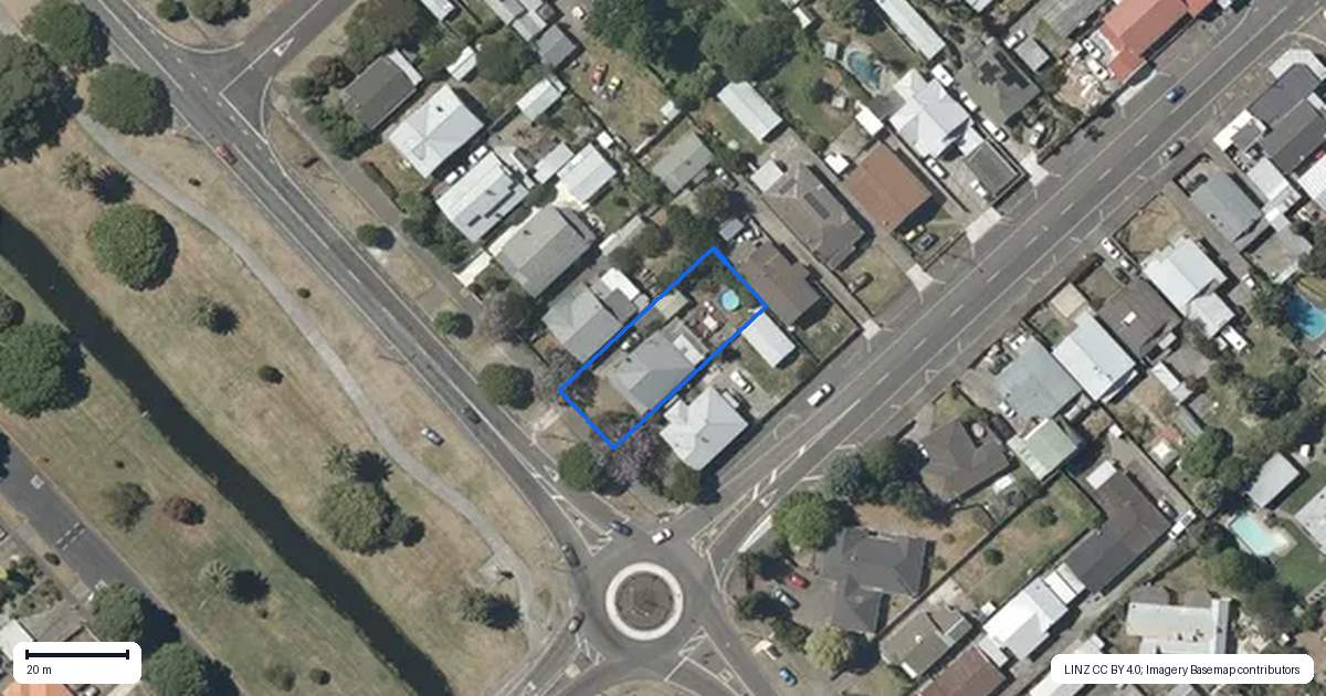 Property context map for 143 Georges Drive, Napier South, Napier