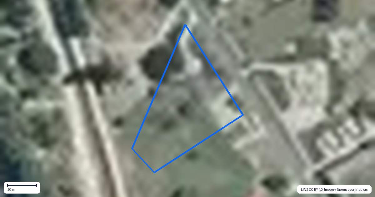 Property context map for 525 Springfield Road, Puketapu, Napier