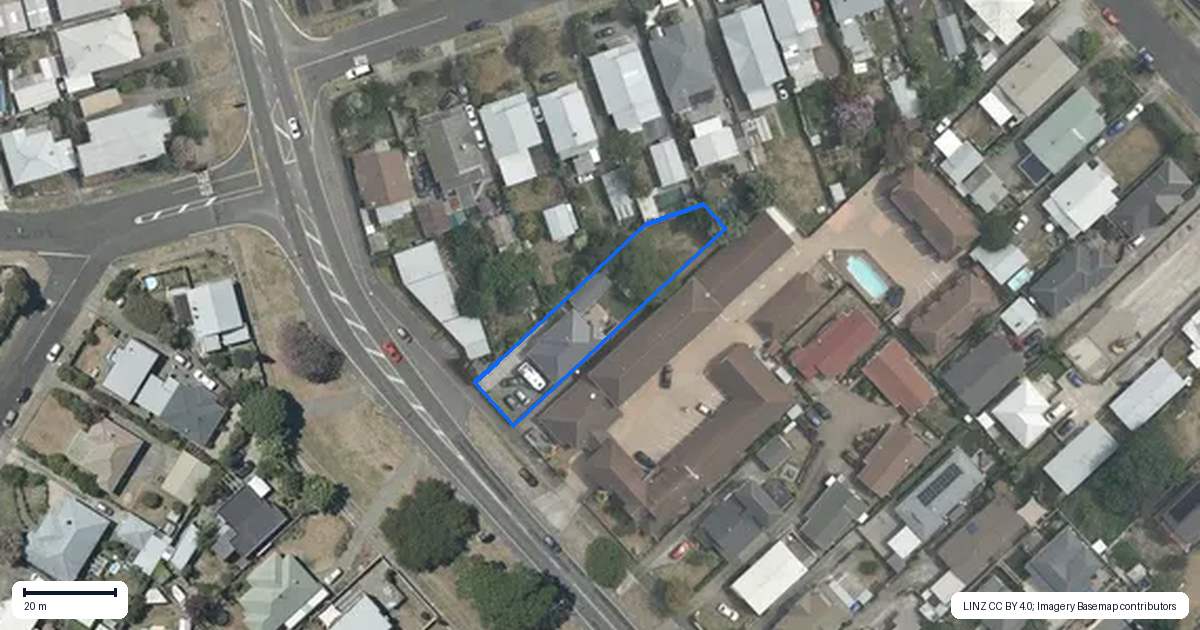 Property context map for 25 Georges Drive, Napier South, Napier