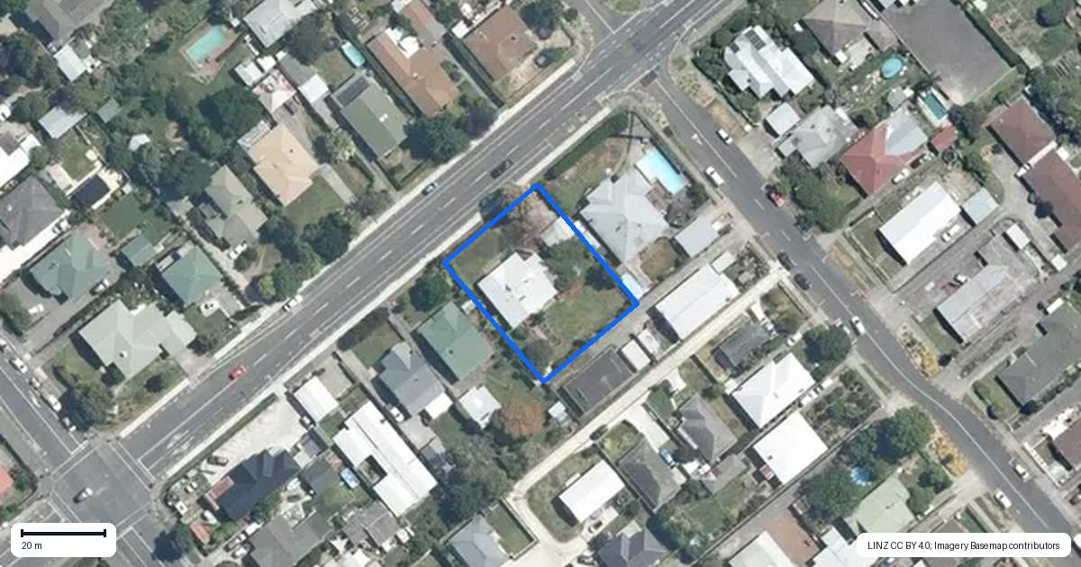 Property context map for 411 Tomoana Road, Saint Leonards, Hastings