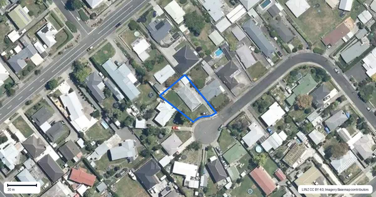 Property context map for 233 Lumsden Place, Akina, Hastings