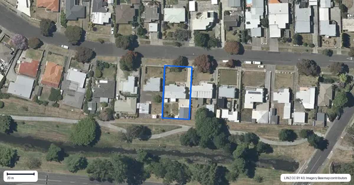 Property context map for 34 Logan Avenue, Marewa, Napier