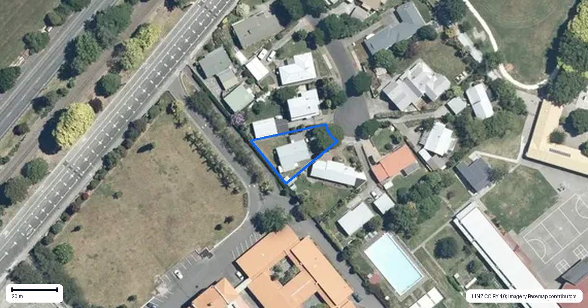 Property context map for 7 Martin Dale, Raureka, Hastings