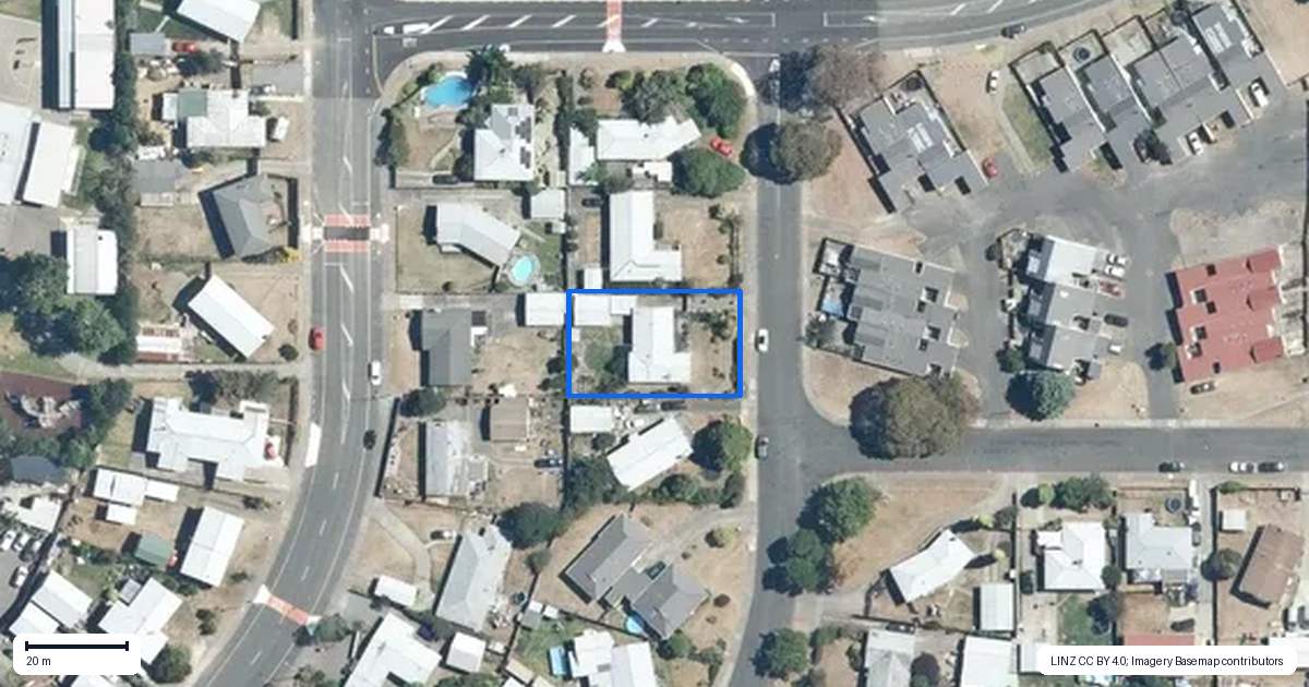 Property context map for 75 Sunderland Drive, Flaxmere, Hastings