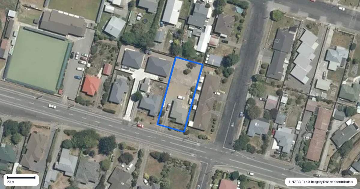 Property context map for 21 Mt Herbert Road, Waipukurau