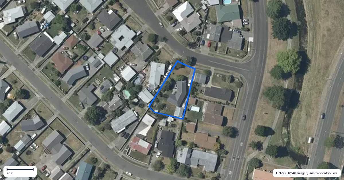 Property context map for 5 Norwich Crescent, Tamatea, Napier