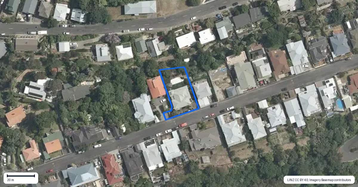 Property context map for 21 May Avenue, Hospital Hill, Napier