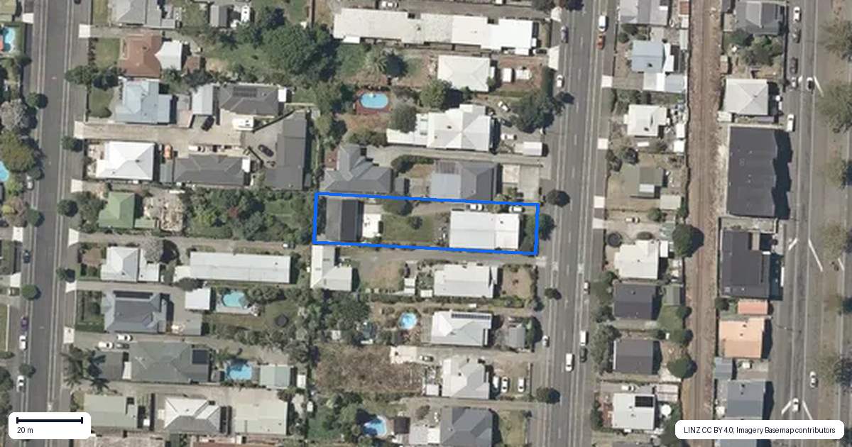 Property context map for 19 McGrath Street, Napier South, Napier