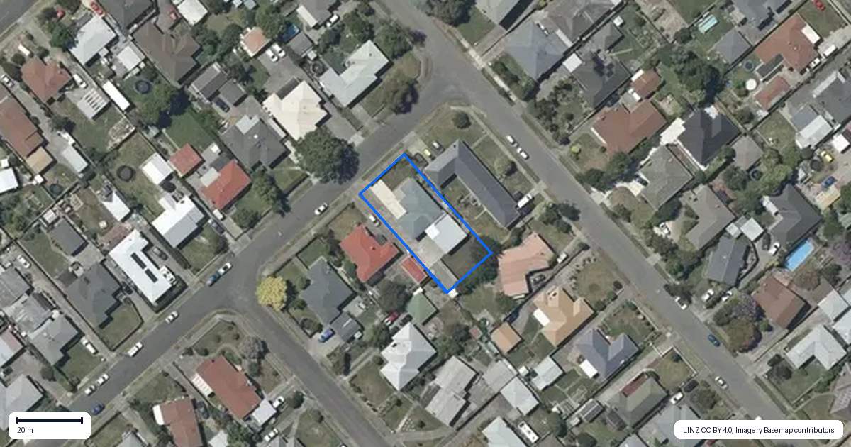 Property context map for 4 Tyndale Street, Onekawa, Napier