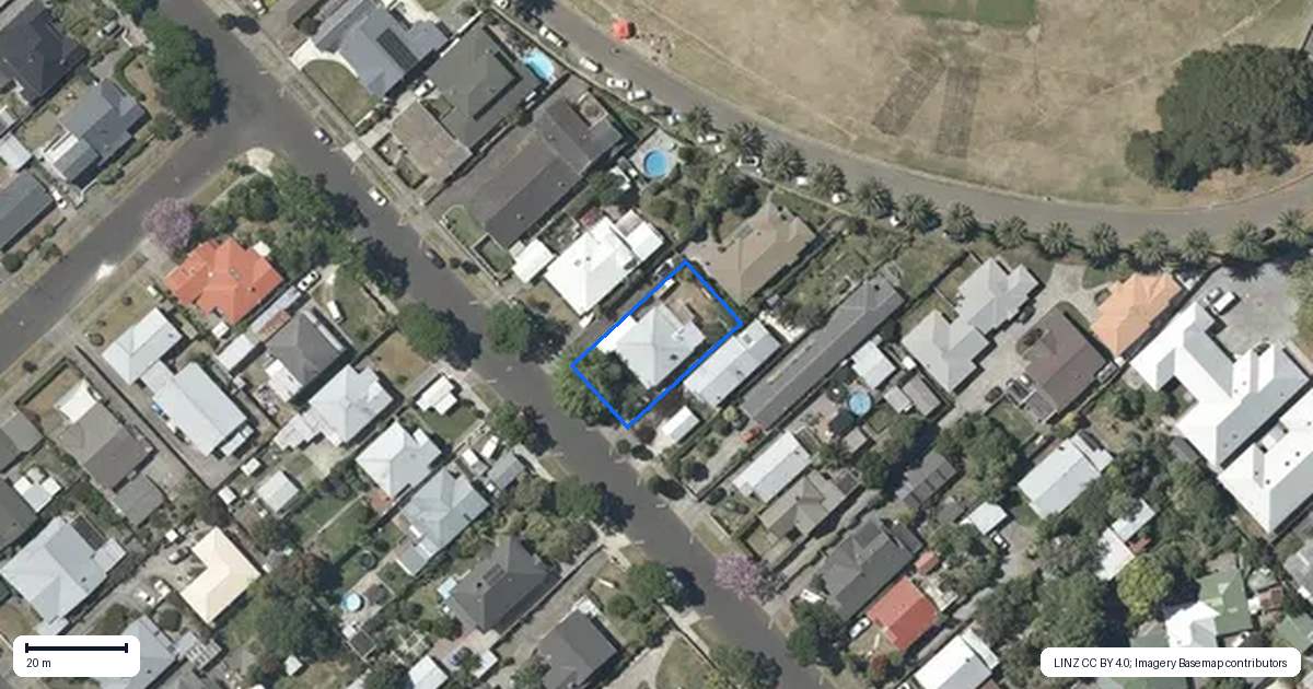 Property context map for 65 McDonald Street, Napier South, Napier