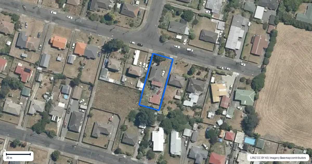 Property context map for 26 Churchill Street, Waipukurau