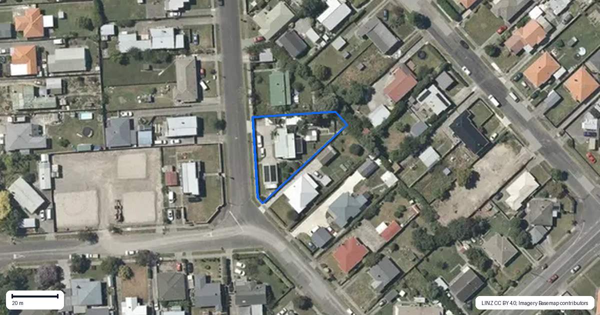 Property context map for 12 Barker Road, Marewa, Napier