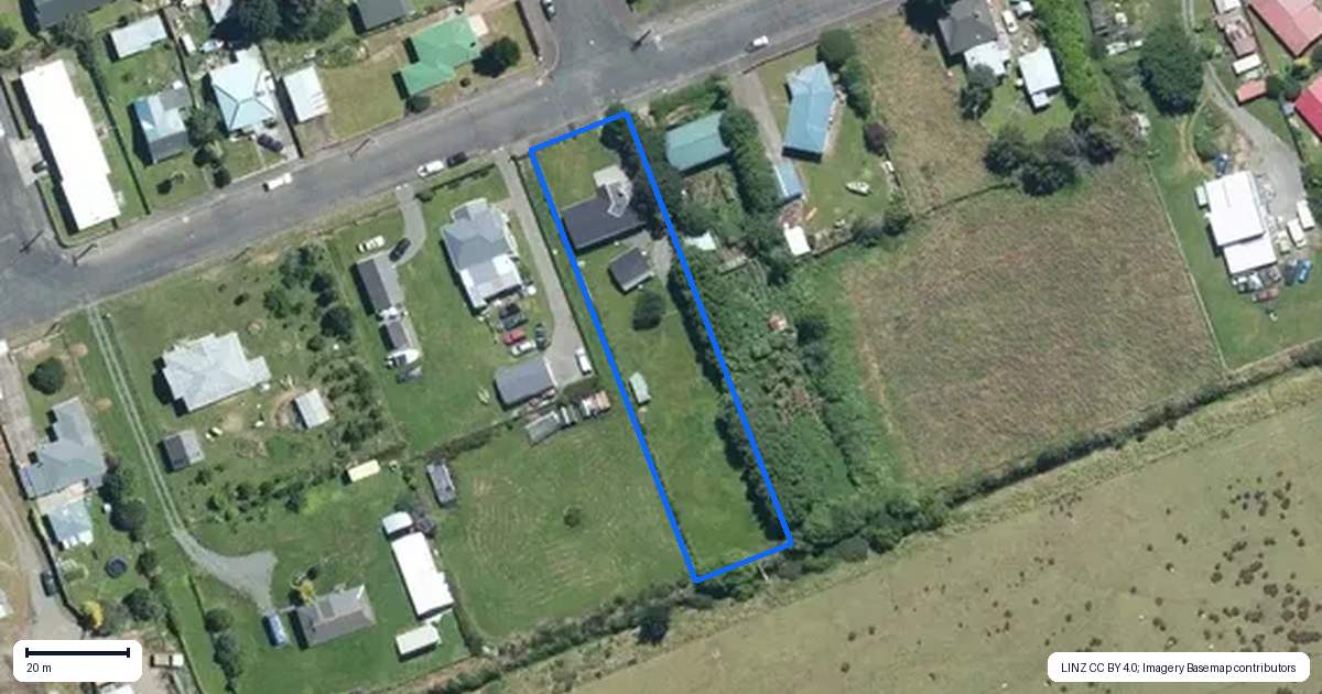 Property context map for 31 McCallum Street, Dannevirke
