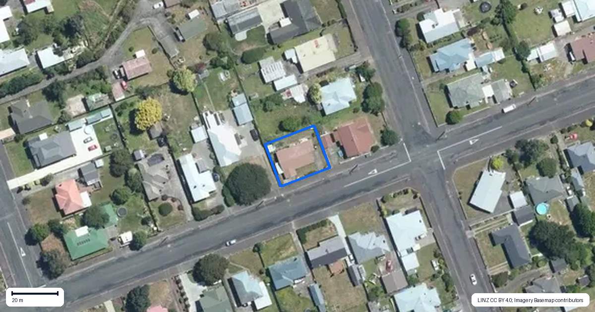Property context map for 27A Trafalgar Street, Dannevirke