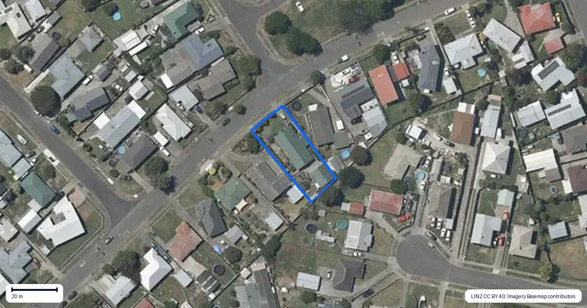 Property context map for 27 Alexander Avenue, Onekawa, Napier