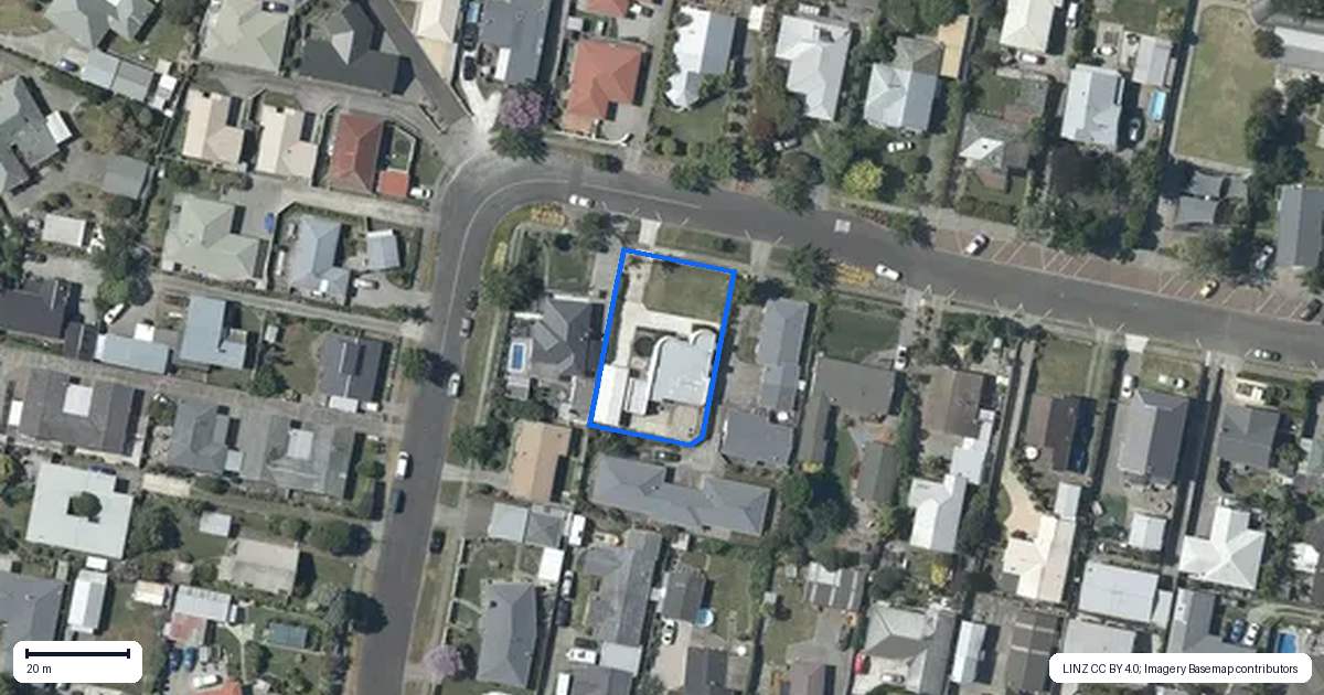 Property context map for 12 Moeller Street, Taradale, Napier