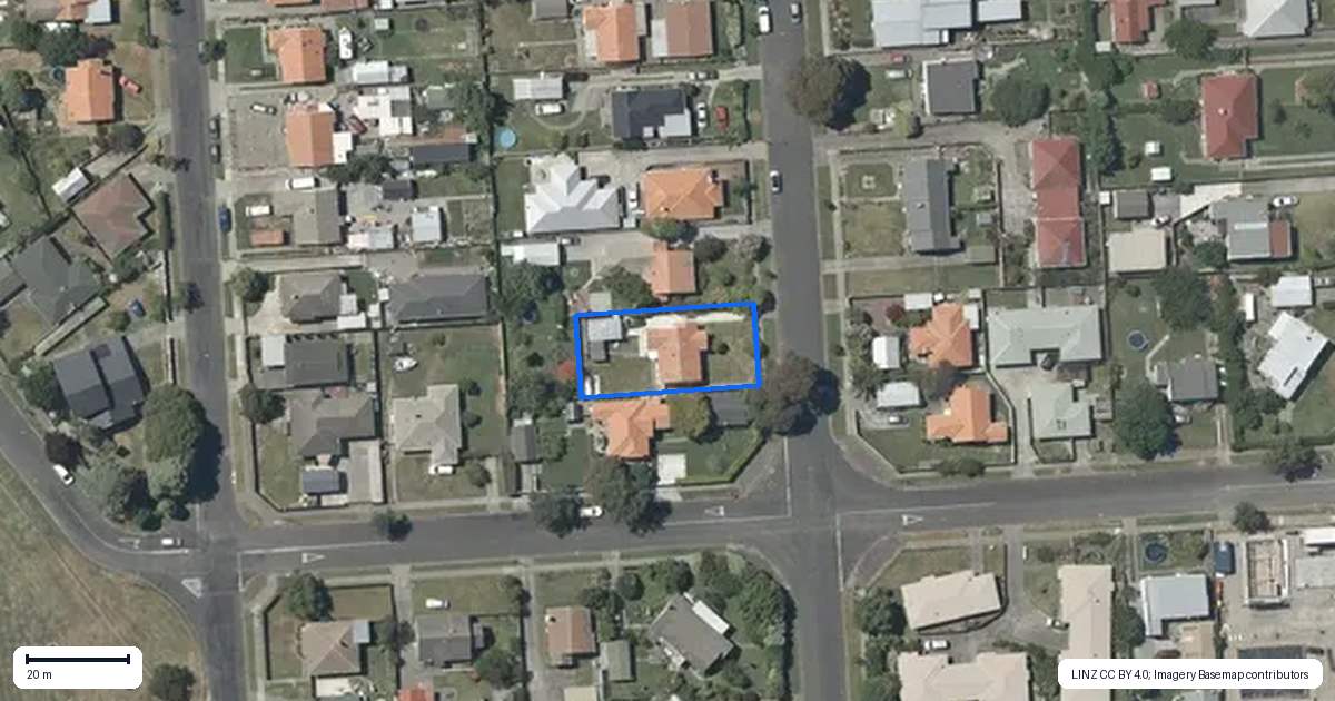 Property context map for 41 Nuffield Avenue, Marewa, Napier