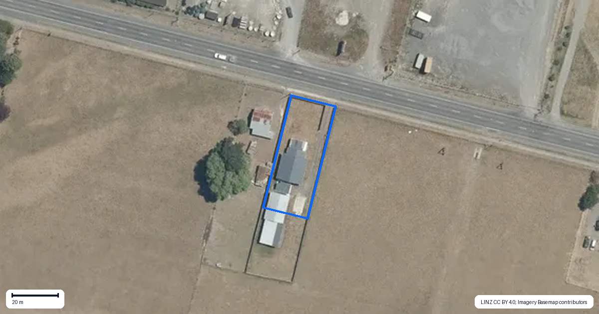 Property context map for 2345 Takapau Road, Waipukurau