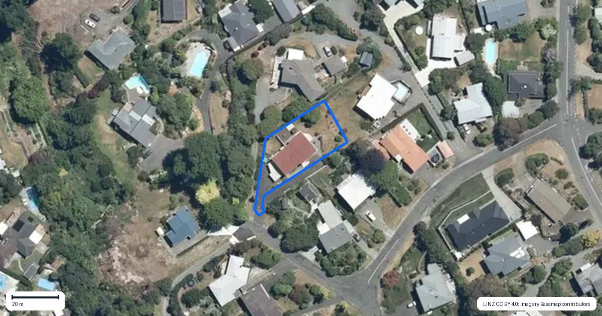 Property context map for 18 Franklin Terrace, Havelock North