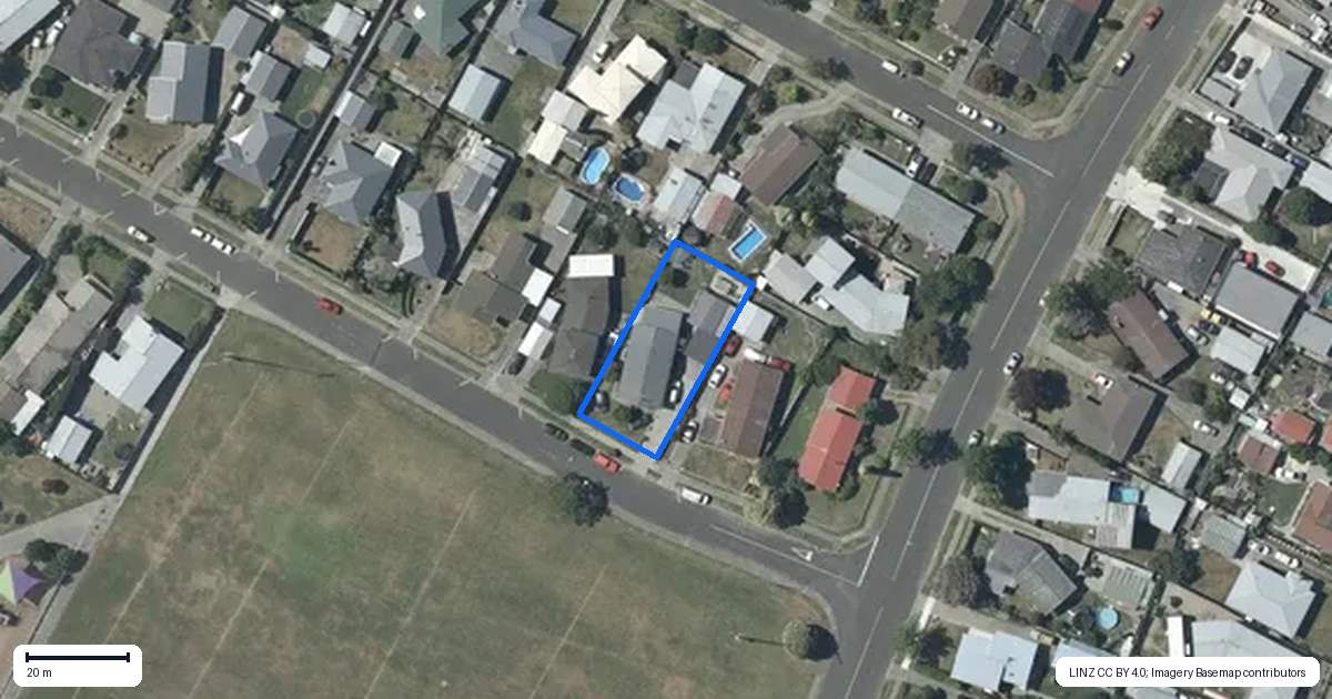 Property context map for 6 Canterbury Street, Tamatea, Napier