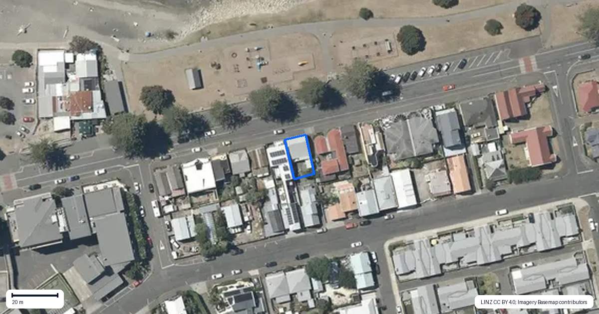 Property context map for 27 Hardinge Road, Ahuriri, Napier