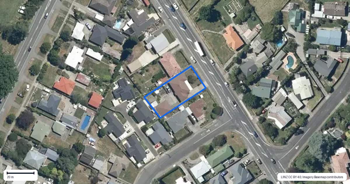 Property context map for 12 Mill Road, Clive