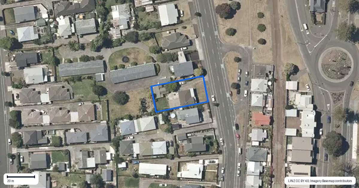 Property context map for 179 Wellesley Road, Napier South, Napier