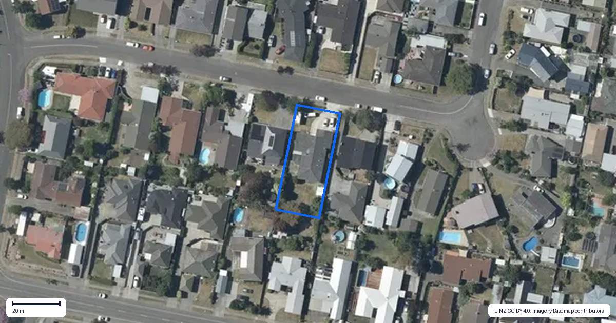 Property context map for 28 Surrey Street, Taradale, Napier