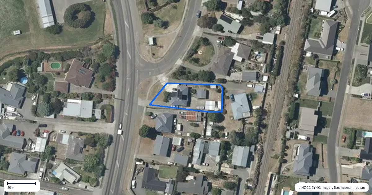 Property context map for 530 Main North Road, Bay View, Napier