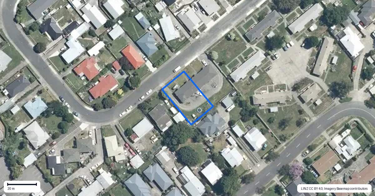 Property context map for 217 Nikau Street, Saint Leonards, Hastings