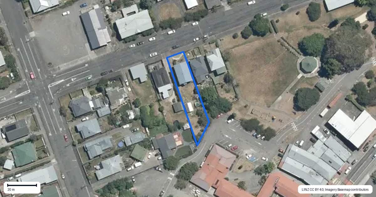 Property context map for 49 Waverley Street, Waipawa
